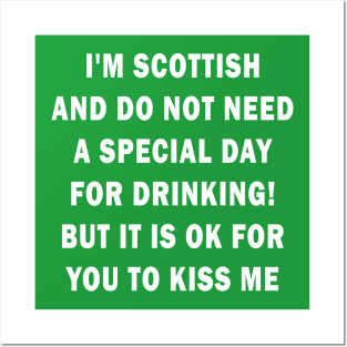 Scottish - St Patricks day Posters and Art